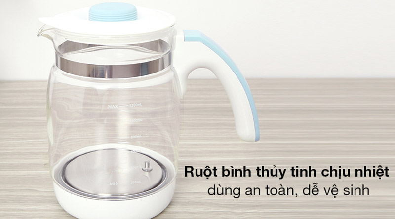 Bình đun nước pha sữa Bonbébé 1.2 lít BB-41