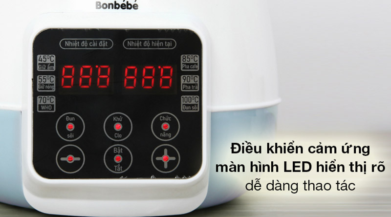 Bình đun nước pha sữa Bonbébé 1.2 lít BB-41