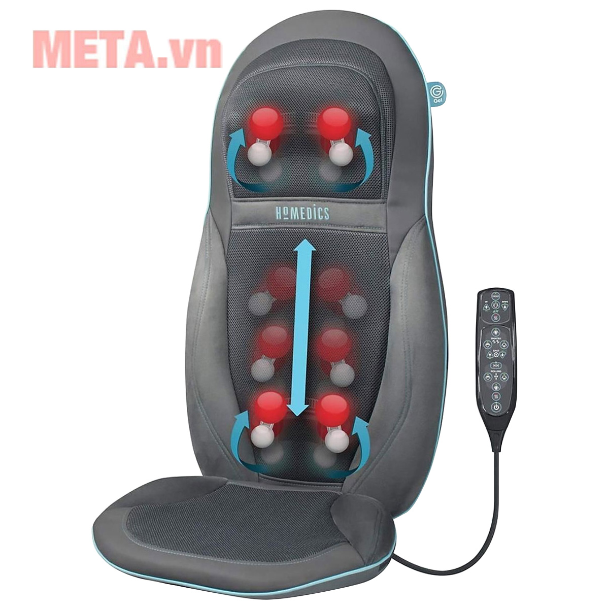 Đệm massage Shiatsu Gel 3D HoMedics SGM-1600H