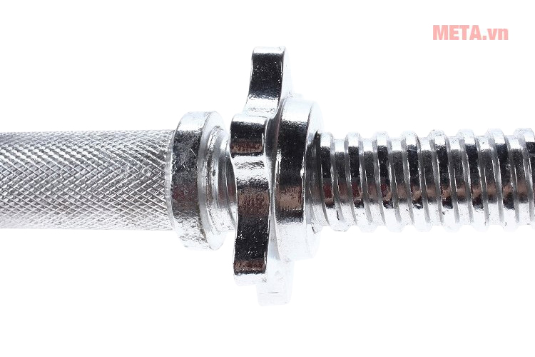 Đòn tạ thẳng inox P28 XD090 35cm