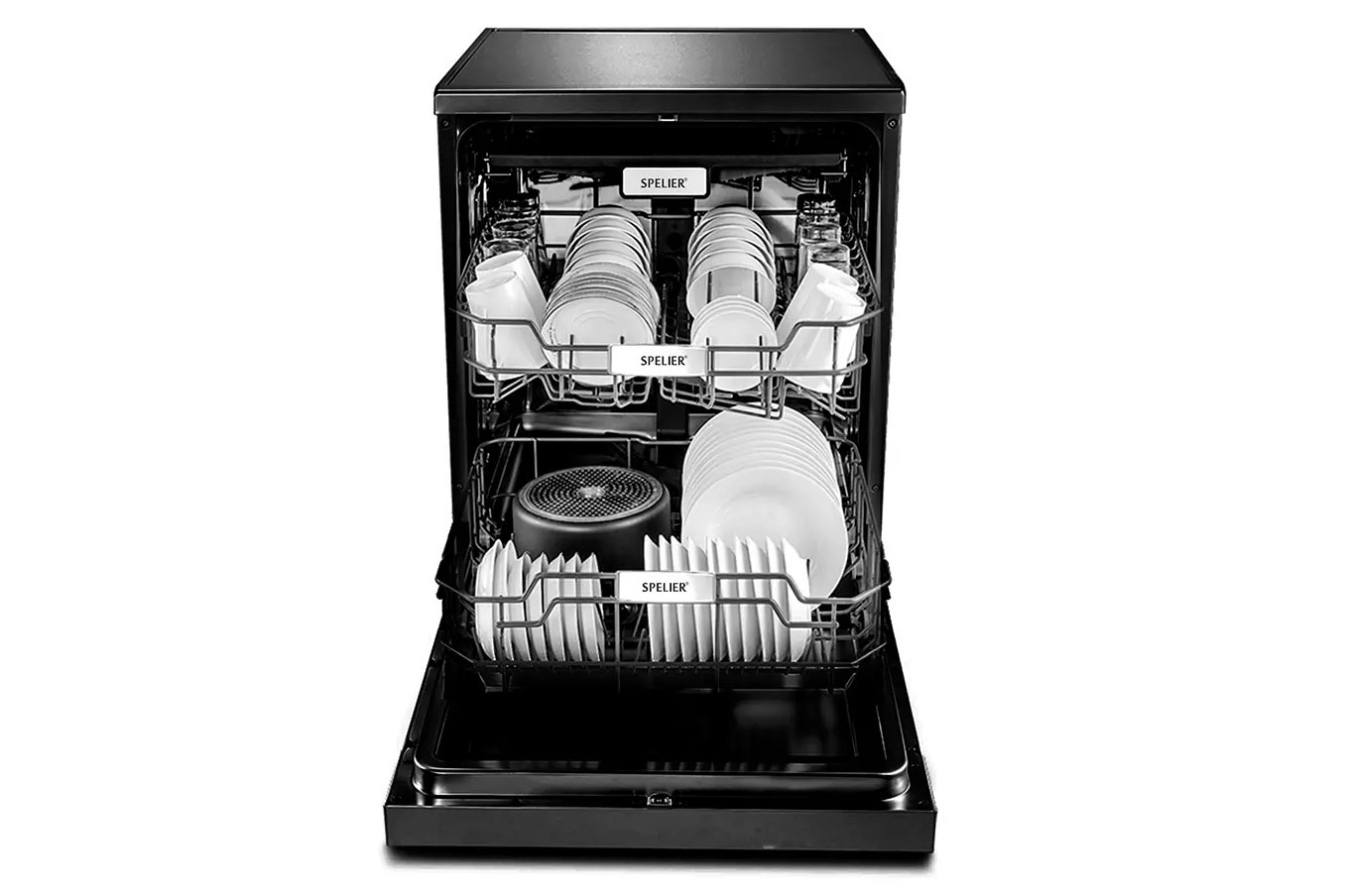 Máy rửa bát Spelier SP-15DW Black