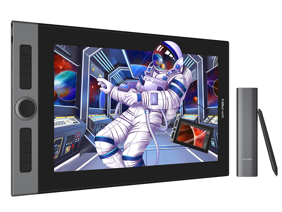 Bảng vẽ màn hình XP-Pen Artist Pro 16 CHIP X3 2 DIAL cảm ứng nghiêng 99% ADOBERGB