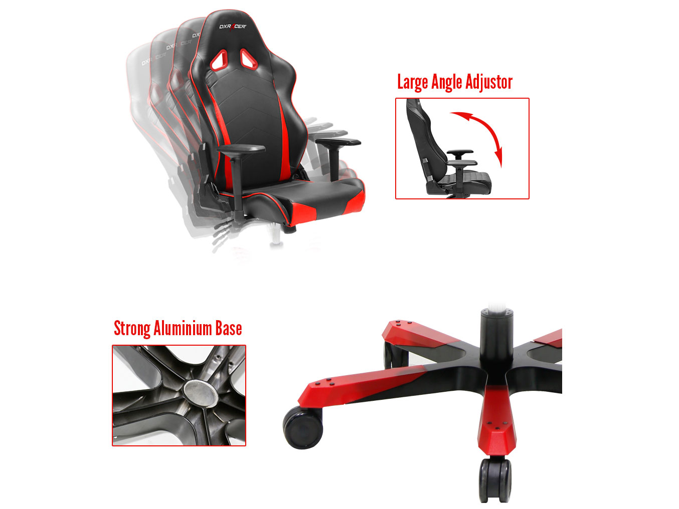 Ghế game DXRacer Tank Series GC-T29-NR-S4 (OH/TS29/NR)