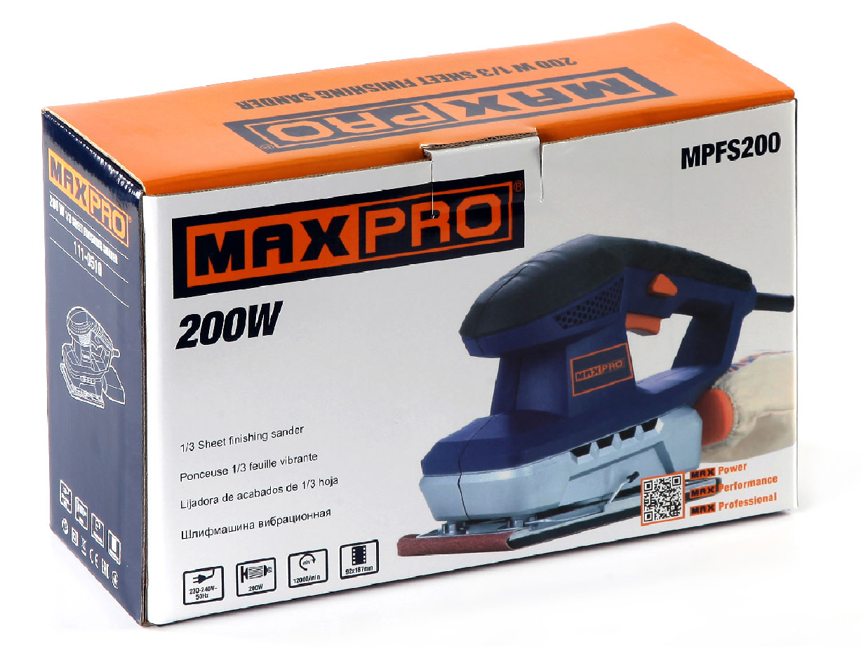 Máy chà nhám Maxpro MPFS200
