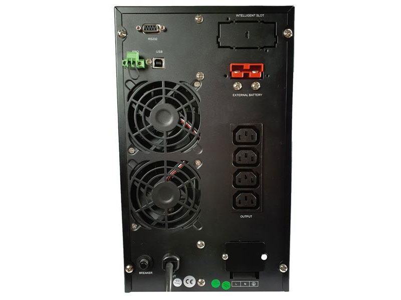 Bộ lưu điện UPS Online Tower Sorotec HP9116C 2KT-XL (2KVA/1800W) - Ắc quy ngoài