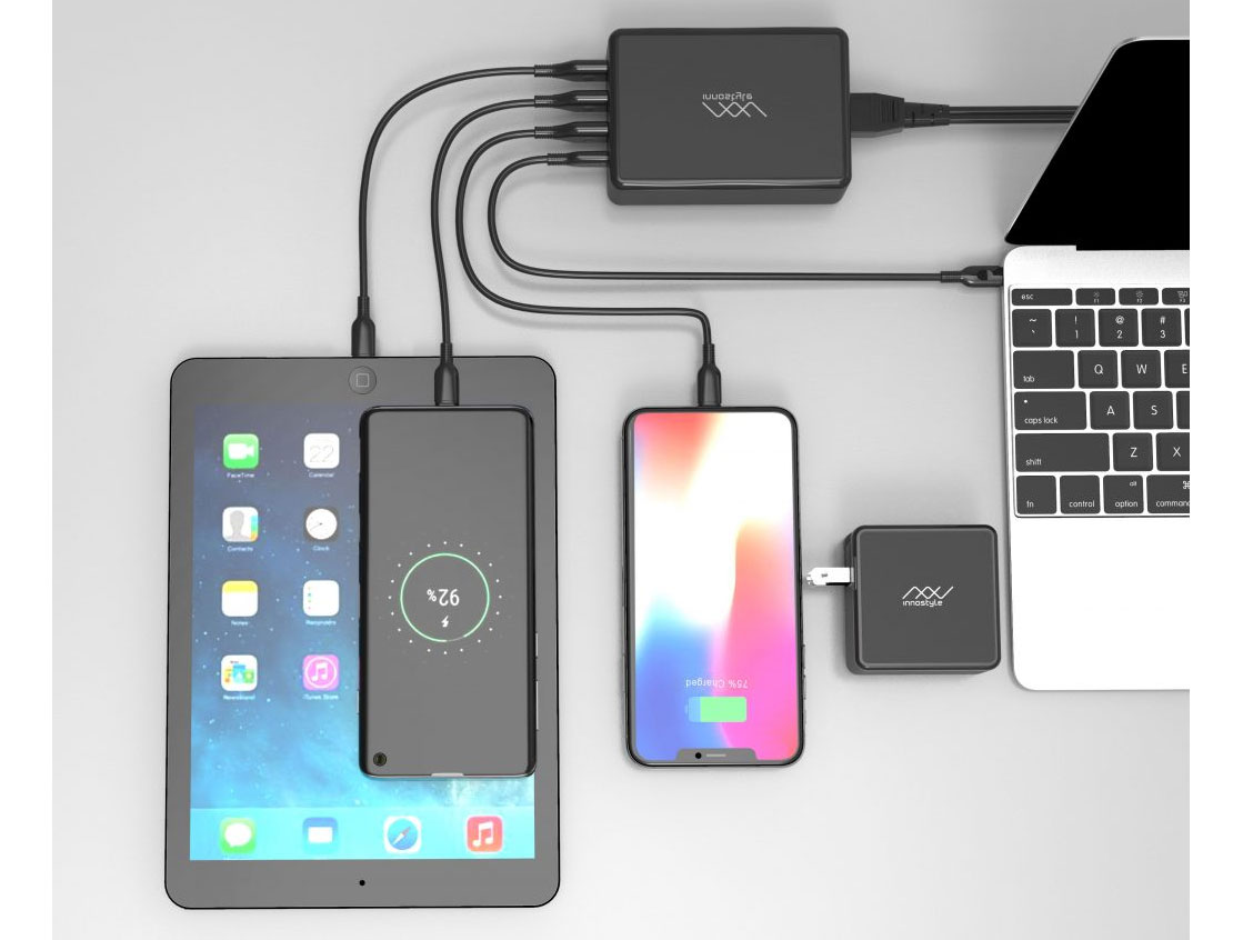 Sạc đa cổng Macbook Innostyle Gomax Pro 80W (IC80-4PD)