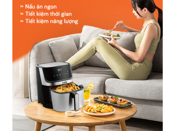 Nồi chiên không dầu Unie UE-600 - 6.5 lít