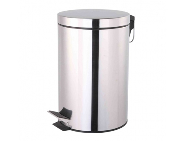 Thùng rác inox đạp chân H-105 (5 lít)