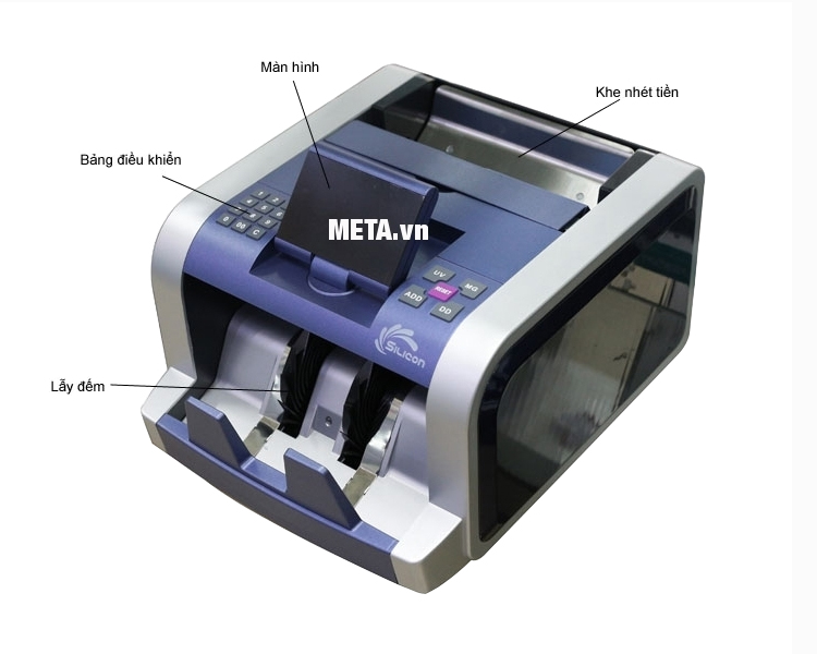 Máy đếm tiền Silicon MC-2300