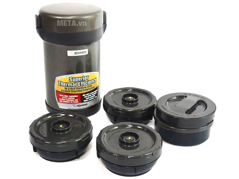 Cặp lồng cơm giữ nhiệt Zojirushi SL-XCE20 - 4 ngăn