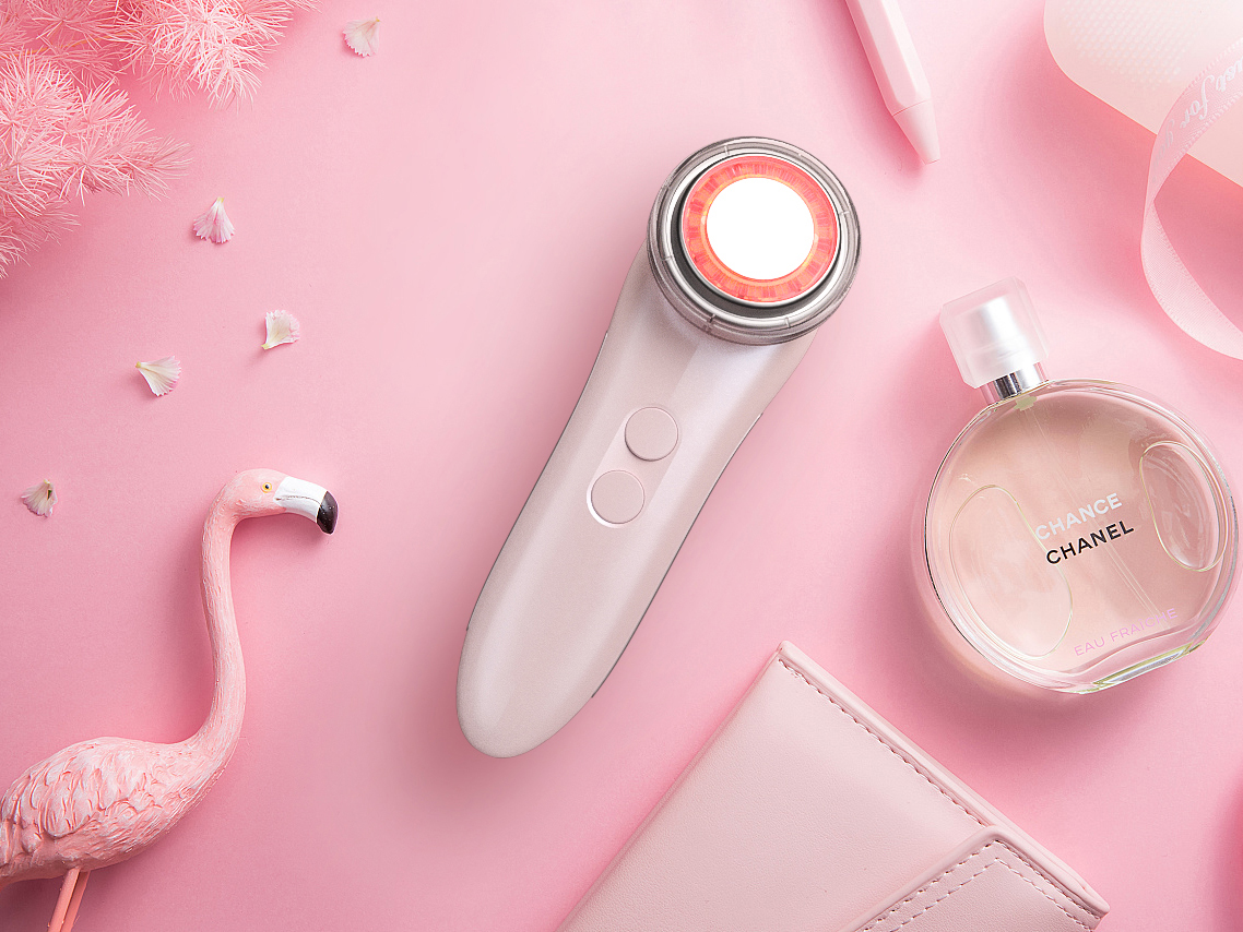 Máy điện di tinh chất đa năng 6 in 1, nâng cơ EMS và ánh sáng Photon trẻ hóa NanoTime F65U