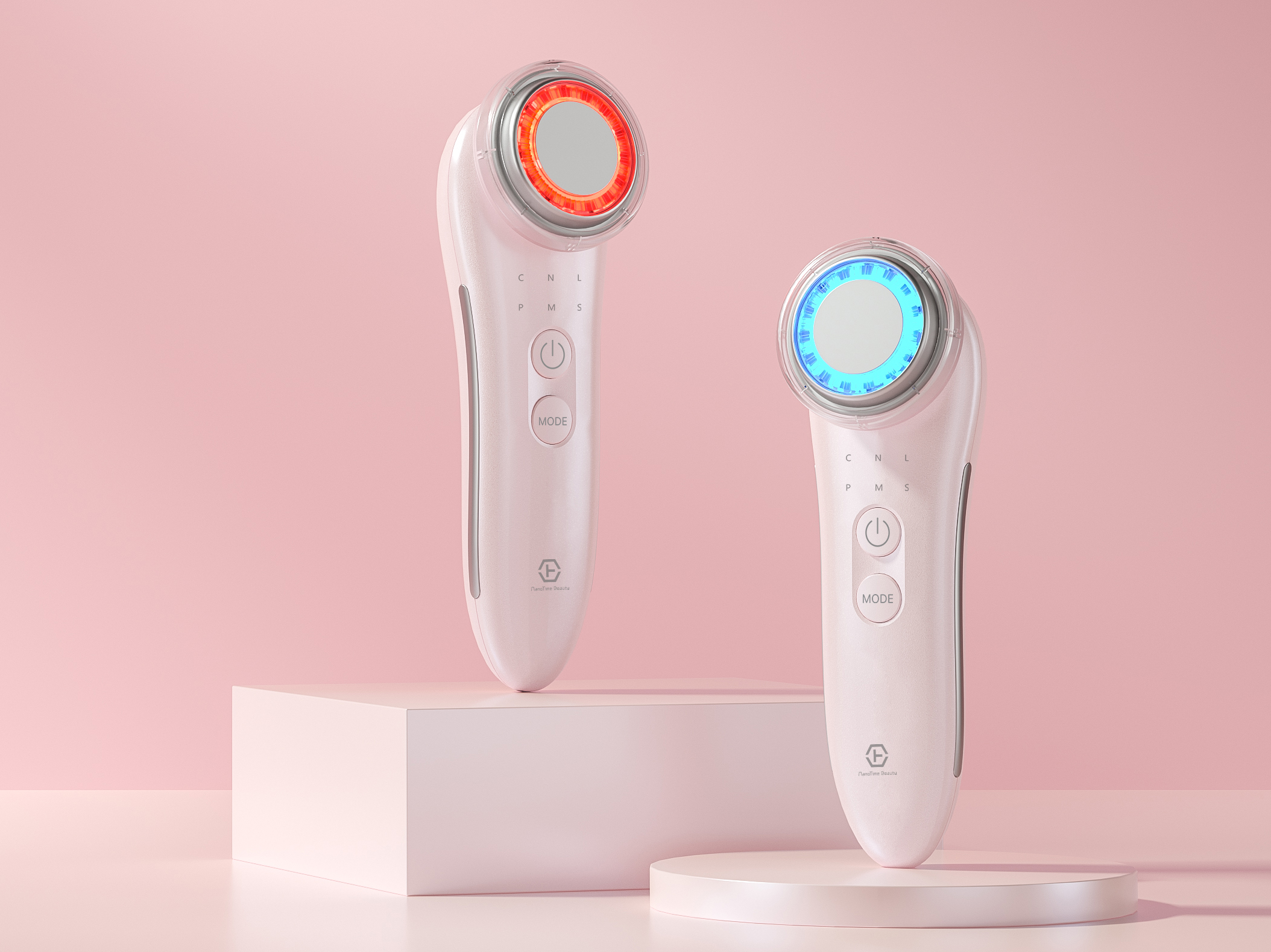 Máy điện di tinh chất đa năng 6 in 1, nâng cơ EMS và ánh sáng Photon trẻ hóa NanoTime F65U - Máy massage nâng cơ mặt