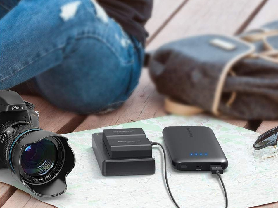 Bộ 2 pin và sạc kép RAVPower RP-BC018 dành cho Sony (NP-FZ100)