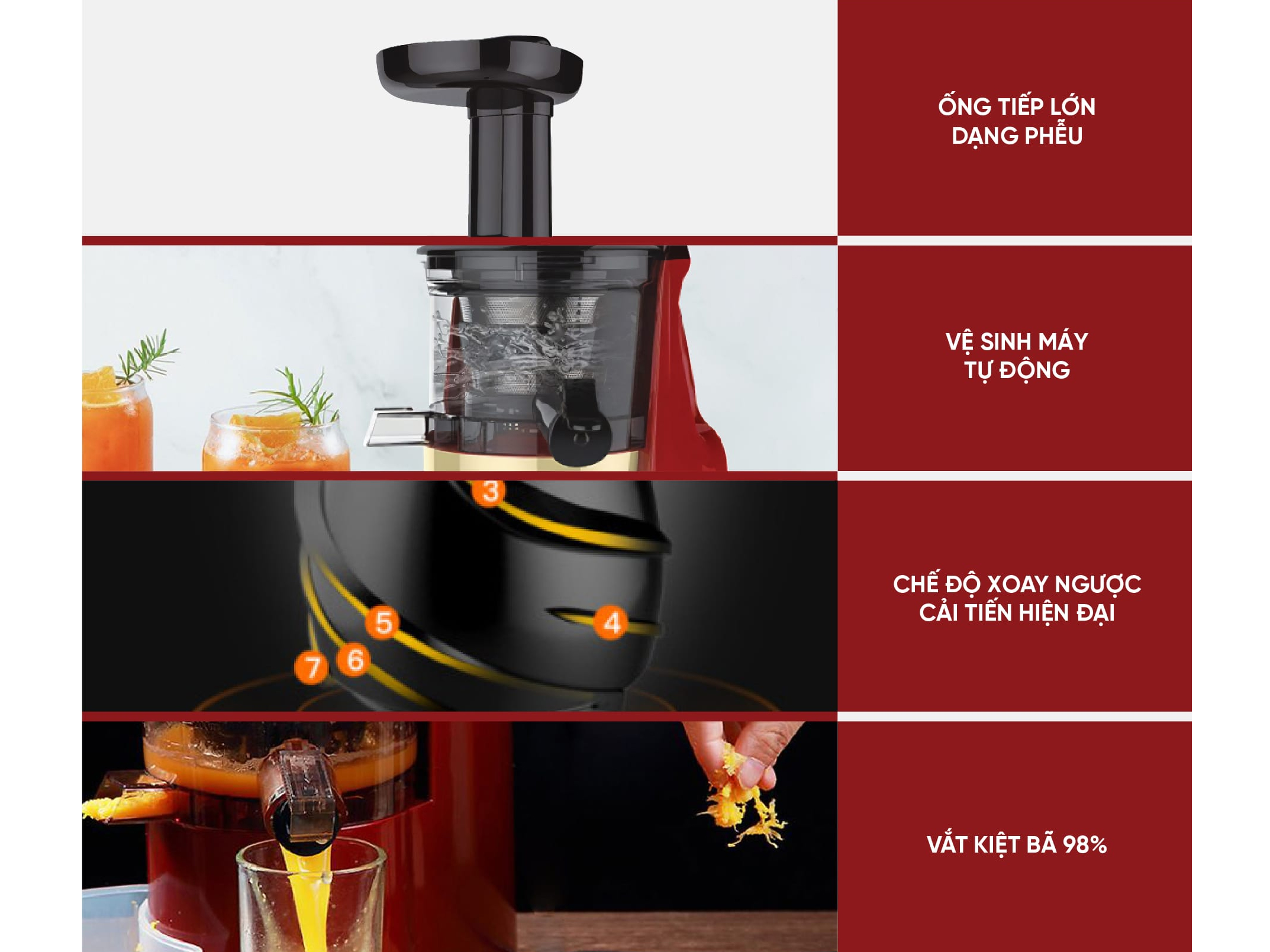 Máy ép chậm Kuchenzimmer 9002257