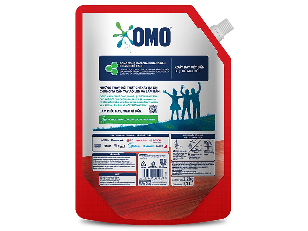 Nước giặt OMO Matic