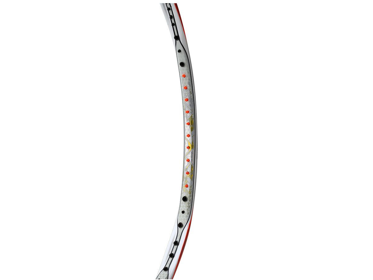 Vợt cầu lông Adidas WUCHT P8 OLYMPIC White 3U (trắng/đen/cam)