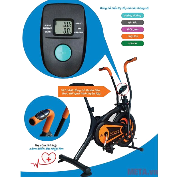Xe đạp tập liên hoàn MO-2060