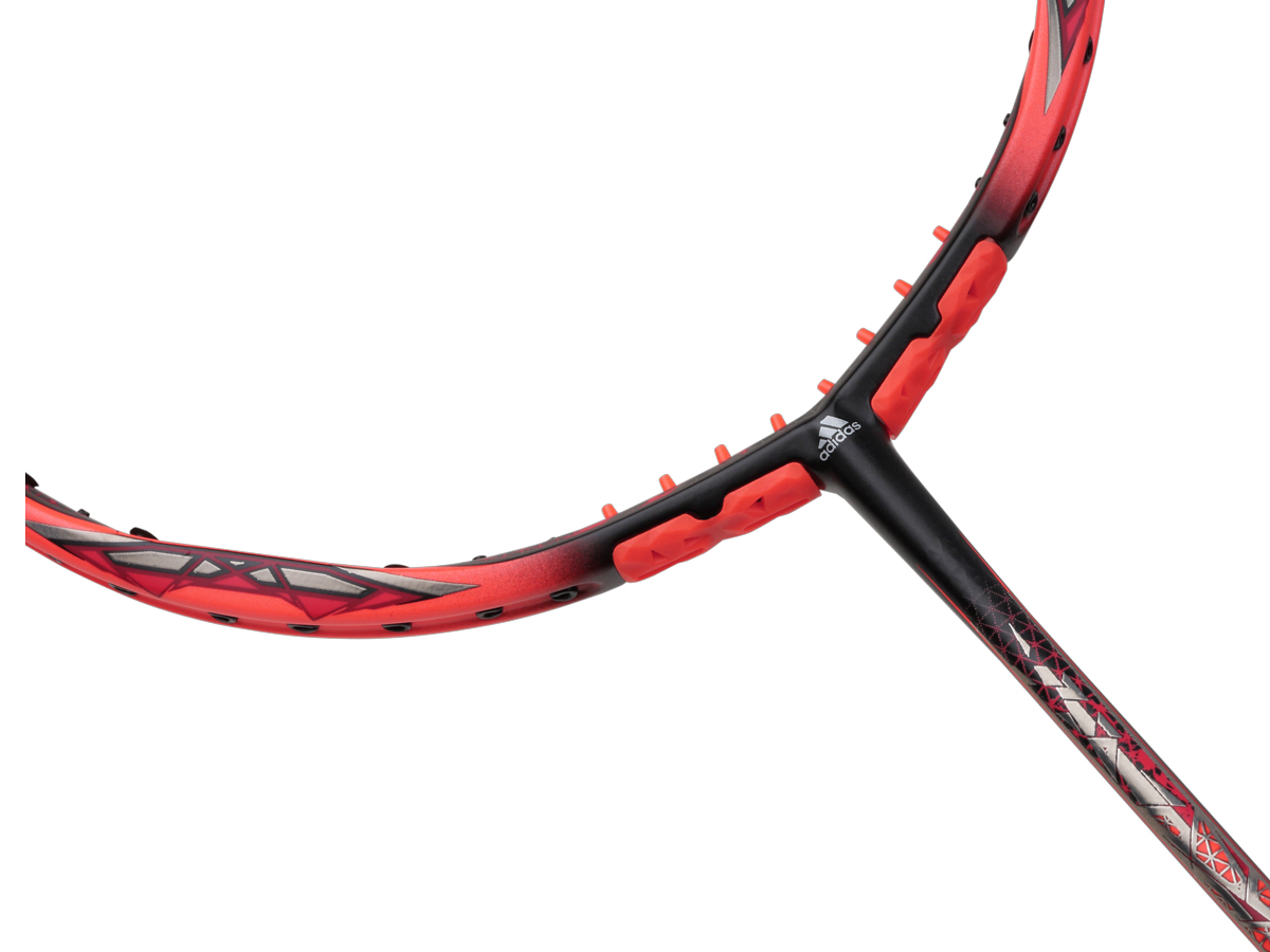 Vợt cầu lông Adidas WUCHT P8 SCHOCK SOLAR RED 4U đỏ/đen