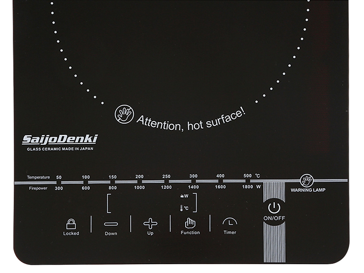 Bếp điện quang đơn Saijodenki SD-1902