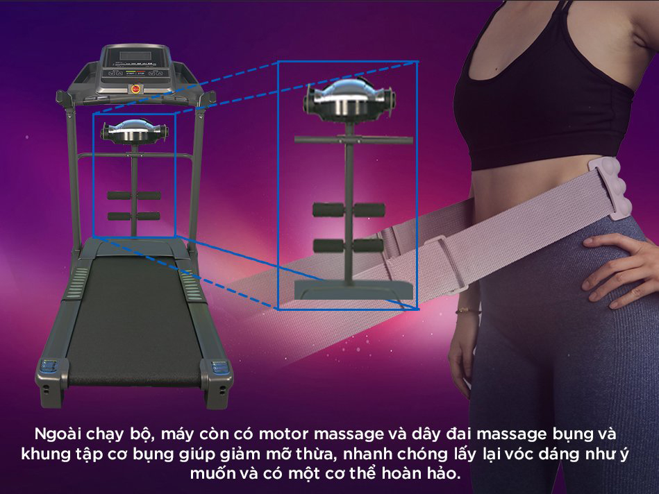 Máy chạy bộ điện Buheung MK-211N