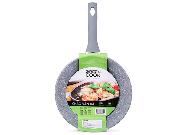 Chảo sâu vân đá Green Cook GCP02-26IH (26cm)