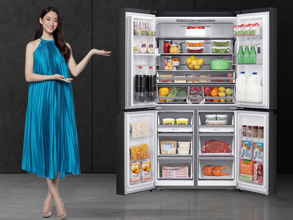 Tủ lạnh nhiều cửa Casper inverter 462 lít RM-520VT