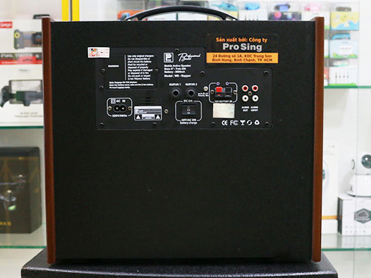 Loa di động Karaoke xách tay Prosing W8 Rapper