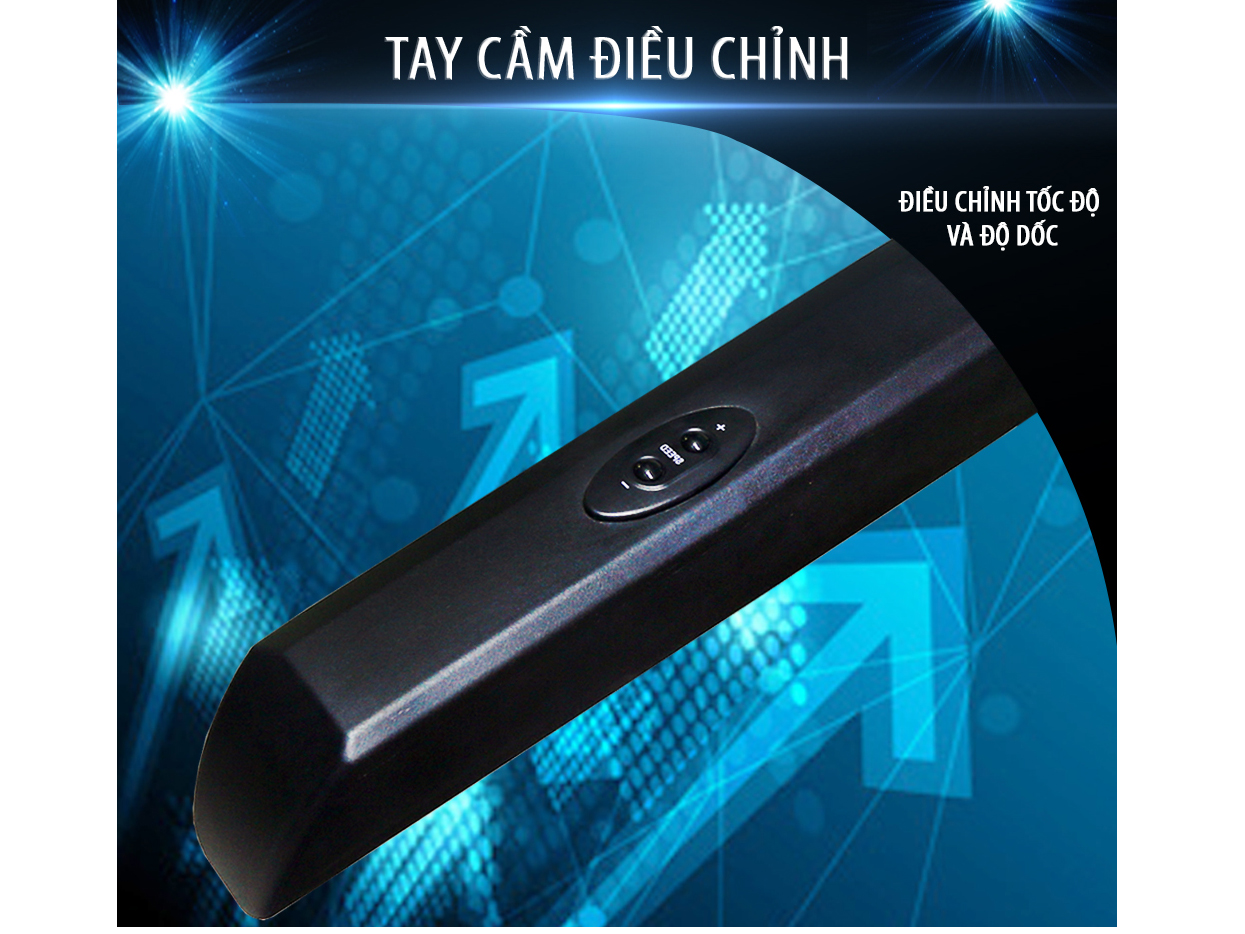 Máy chạy bộ điện đa năng Genus 313FI