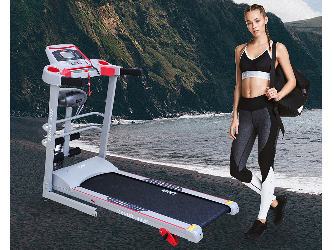 Máy chạy bộ điện đa năng Genus-402F