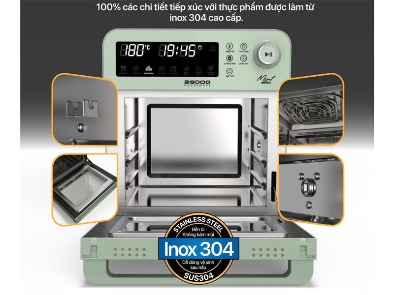 Nồi chiên không dầu 2GOOD S19 (14,5 lít)