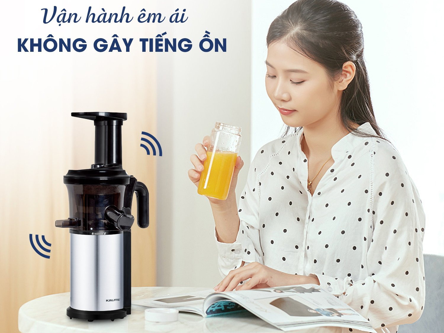 Máy ép chậm Kalite KL-531