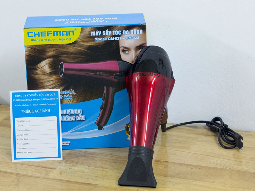 Máy sấy tóc Chefman CM-021/CM-022