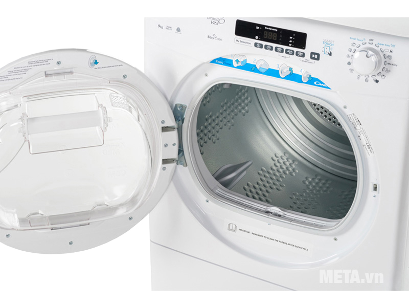 Máy sấy quần áo Candy 9kg GVS C9DE-S