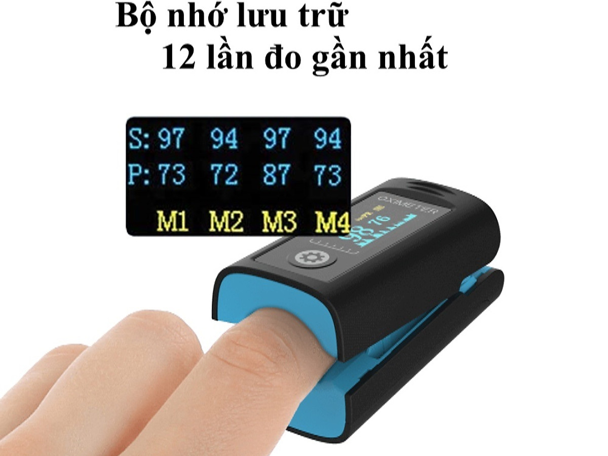 Máy đo nồng độ bão hòa oxy trong máu Creative Medical PC-60F