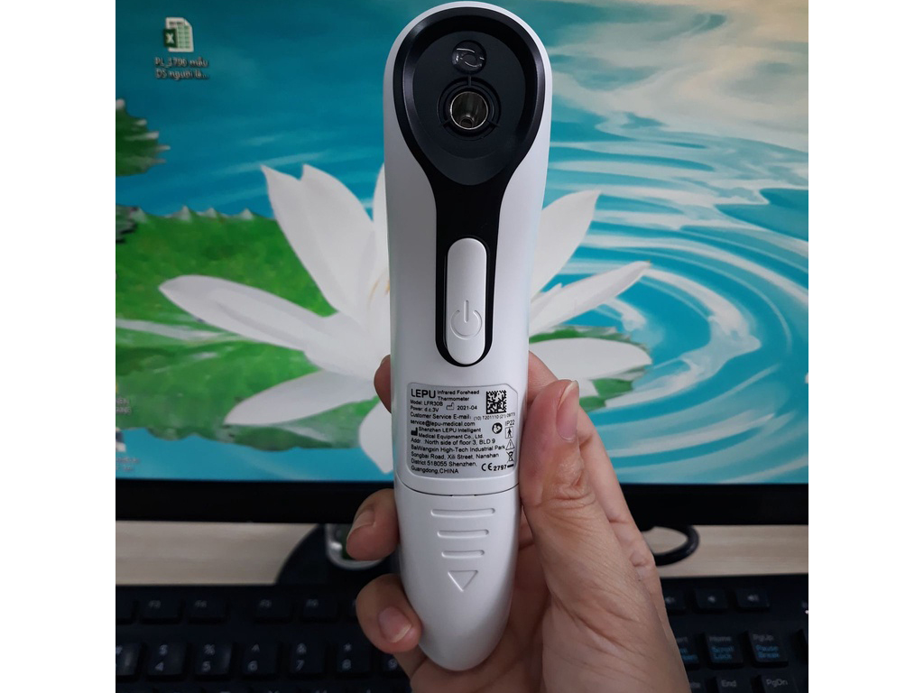 Nhiệt kế hồng ngoại đo trán Lepu LFR30B