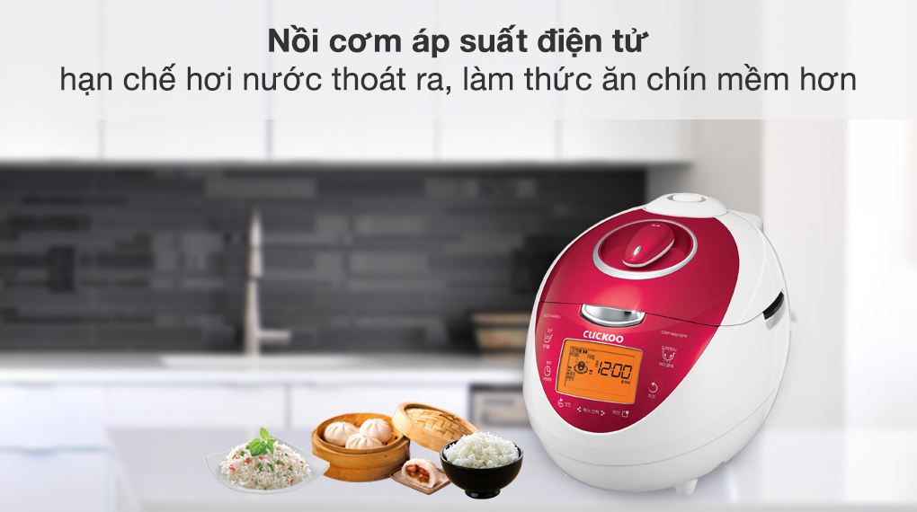 Nồi cơm điện tử áp suất Cuckoo 1.08 lít CRP-N0601F