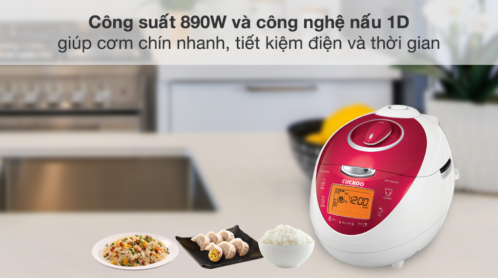 Nồi cơm điện tử áp suất Cuckoo 1.08 lít CRP-N0601F