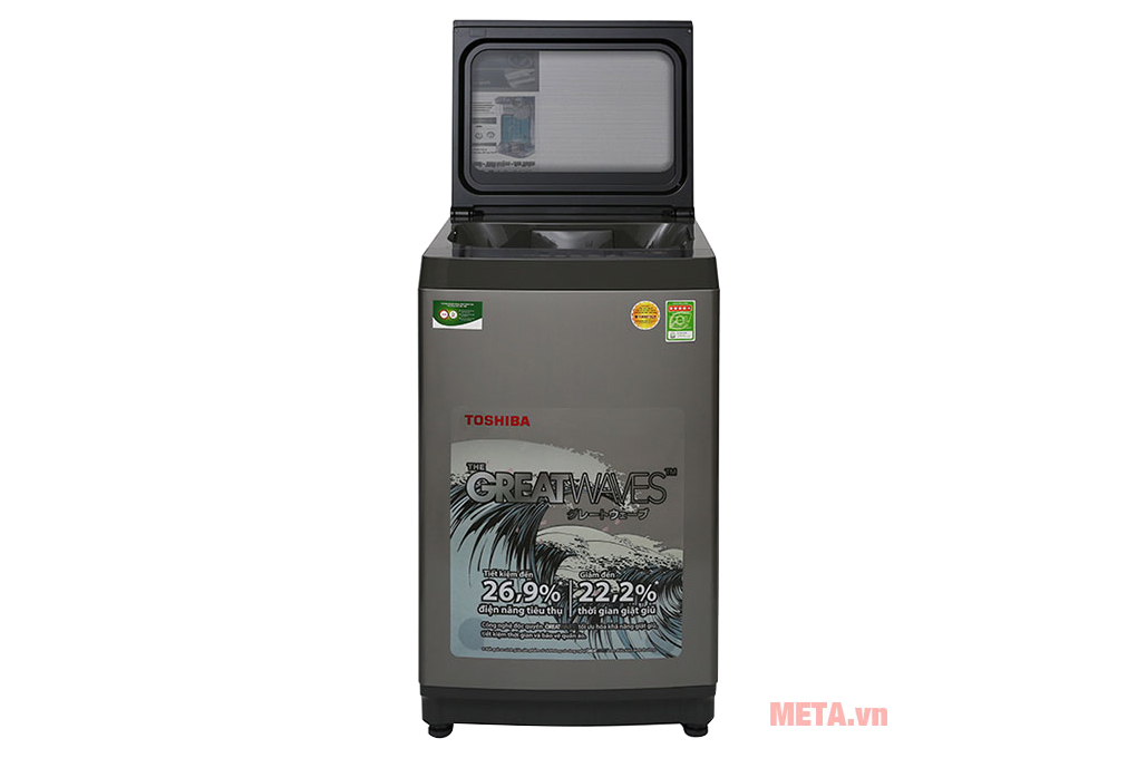 Máy giặt lồng đứng Toshiba 9kg AW-K1005FV(SG)