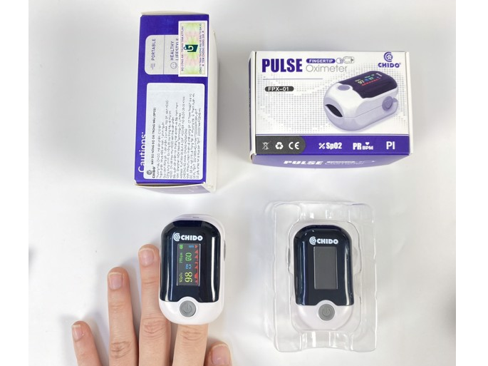 Máy đo nồng độ oxy máu SPO2 CHIDO FPX-01