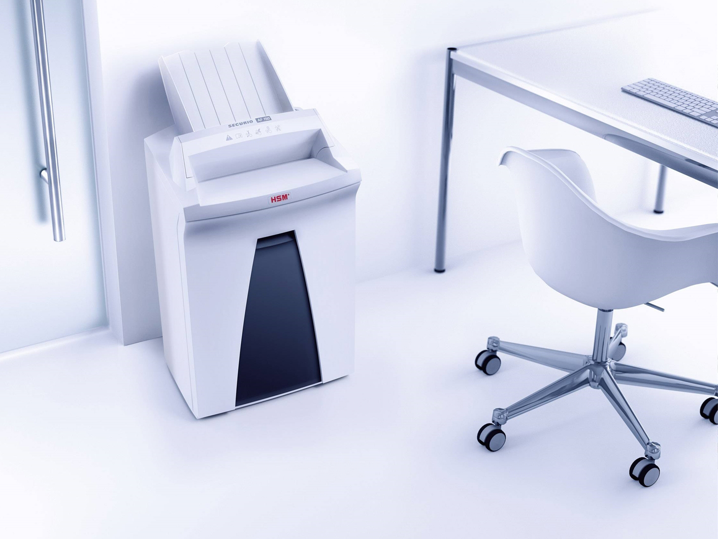 Máy hủy giấy HSM Securio AF150 1,9mm x 15mm