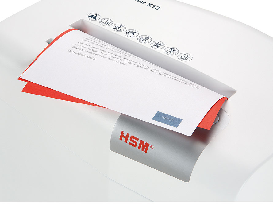 Máy hủy giấy HSM Shredstar X10 4,5mm x 30mm