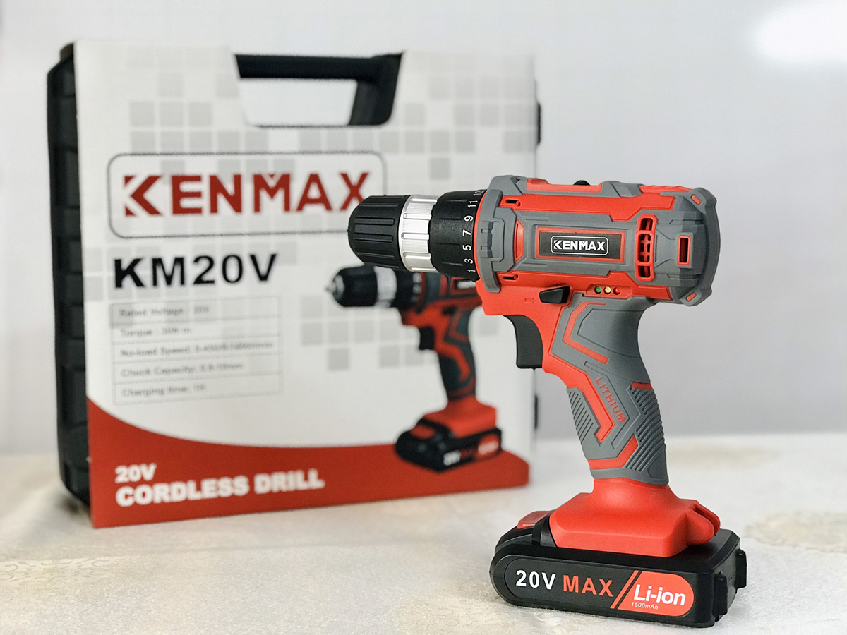 Máy khoan pin 20V Kenmax KM20V