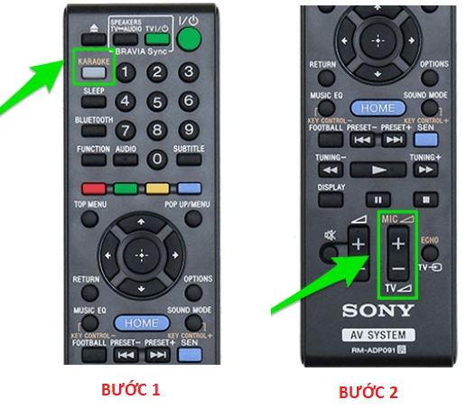 Cách hát karaoke trên dàn âm thanh 5.1 Sony, Samsung chi tiết nhất
