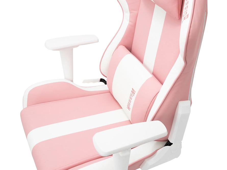 Ghế chơi game Warrior Raider Series WGC206 Plus White/Pink