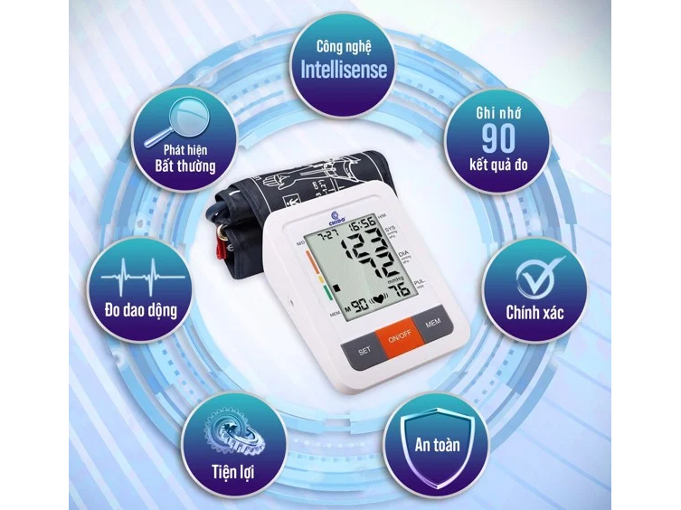 Máy đo huyết áp Chido PG-800B31 tặng bộ Adapter