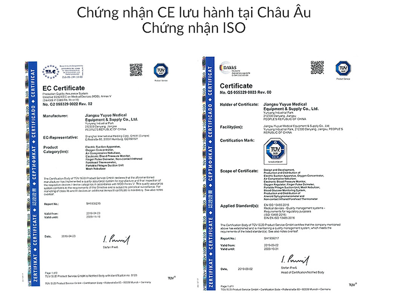 Máy đo huyết áp điện tử bắp tay Yuwell YE660C