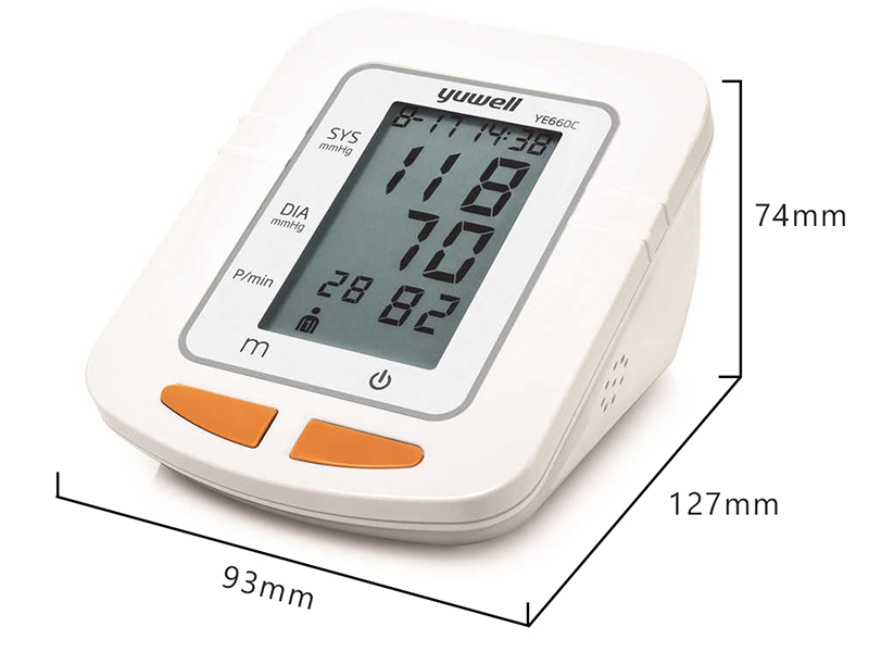 Máy đo huyết áp điện tử bắp tay Yuwell YE660C