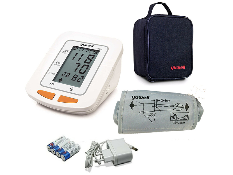 Máy đo huyết áp điện tử bắp tay Yuwell YE660C