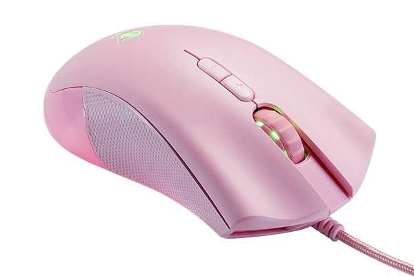 Chuột gaming BJX M9 Pink RGB led