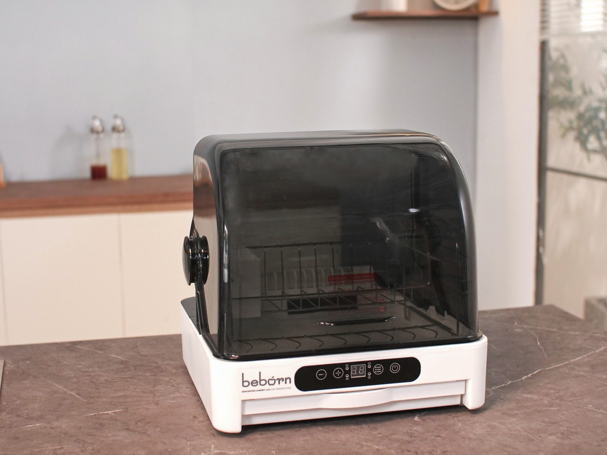 Máy sấy bát đũa có chức năng tiệt trùng UV Beborn Z215BB - 35 lít